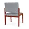 Lesro Lenox Armless Guest Chair, 22.5 in W 26 in L 31.5 in H LW1102 - alternate 2